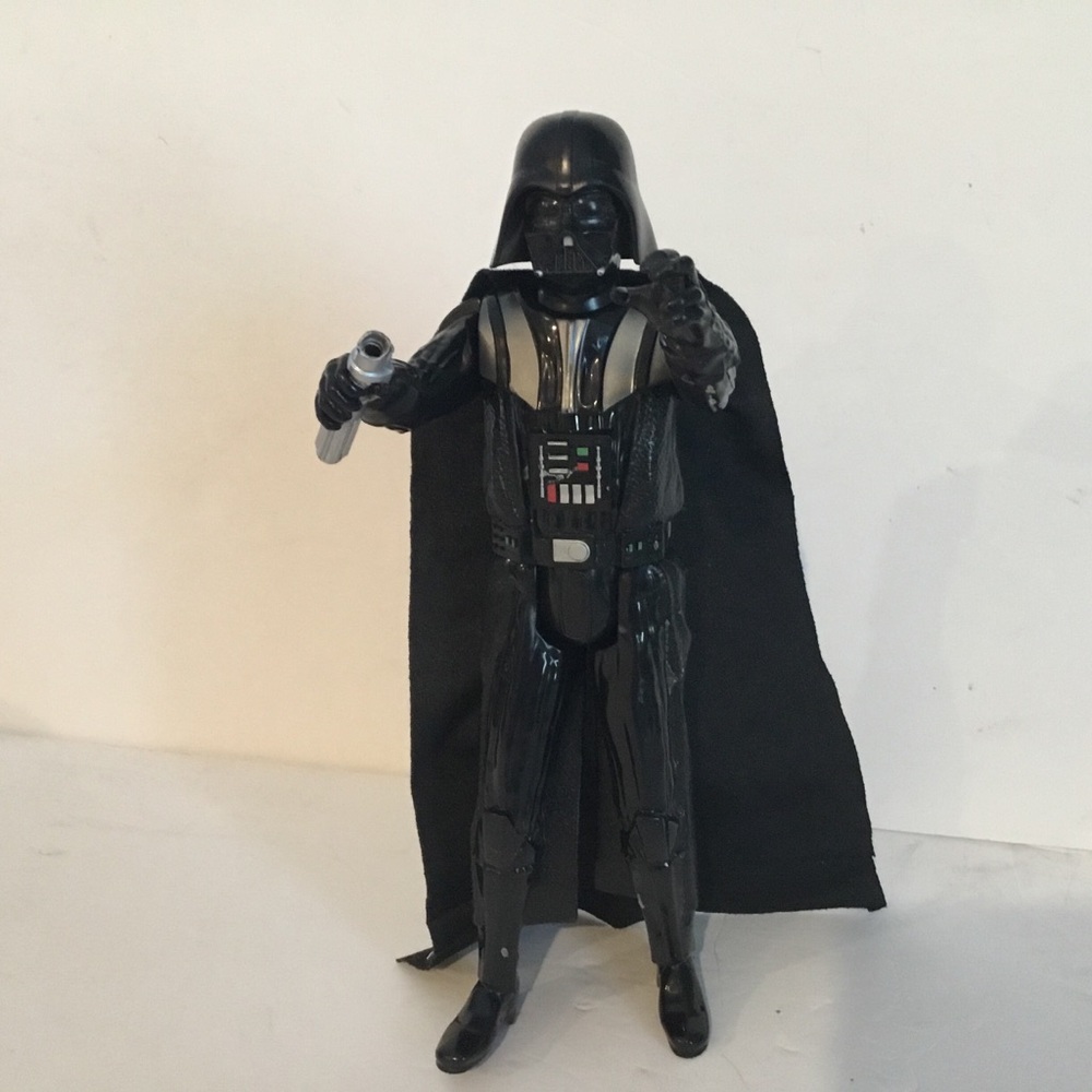 Star Wars. Darth Vader with cape. 12” tall. Collectible.
